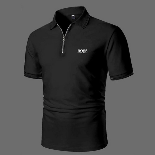 Polo con zip