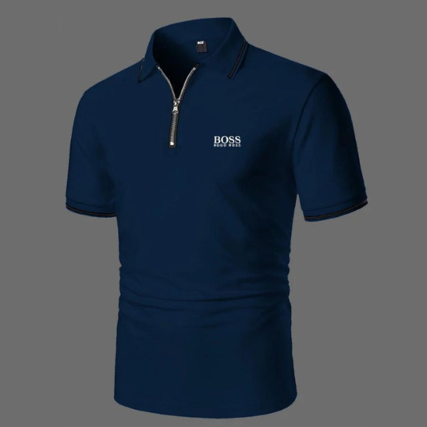 Polo con zip