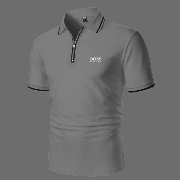 Polo con zip